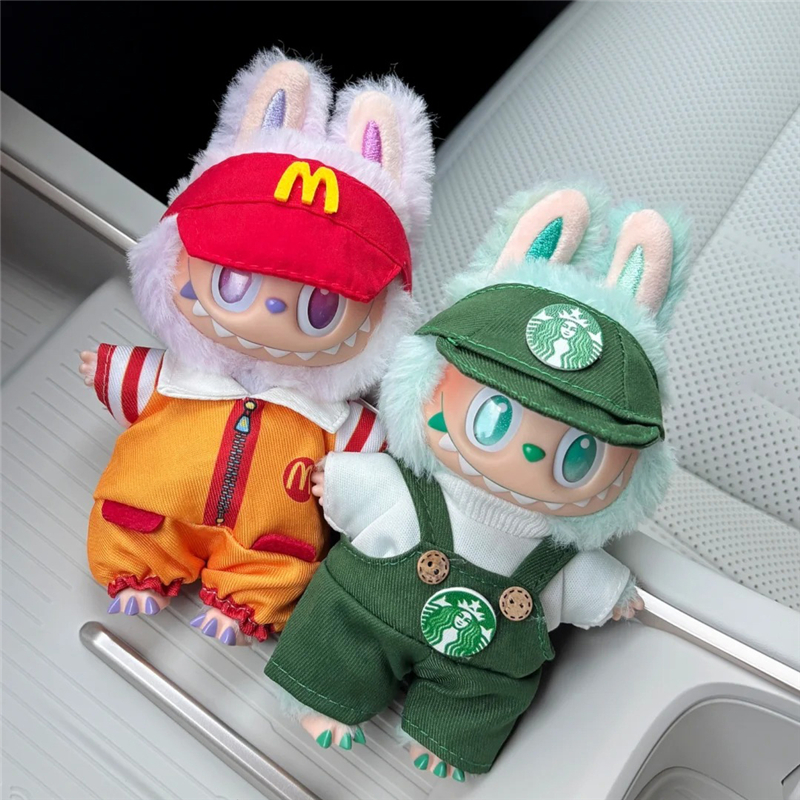 Baby Food Recipes - 15 17cm For Labubu Doll Workwear