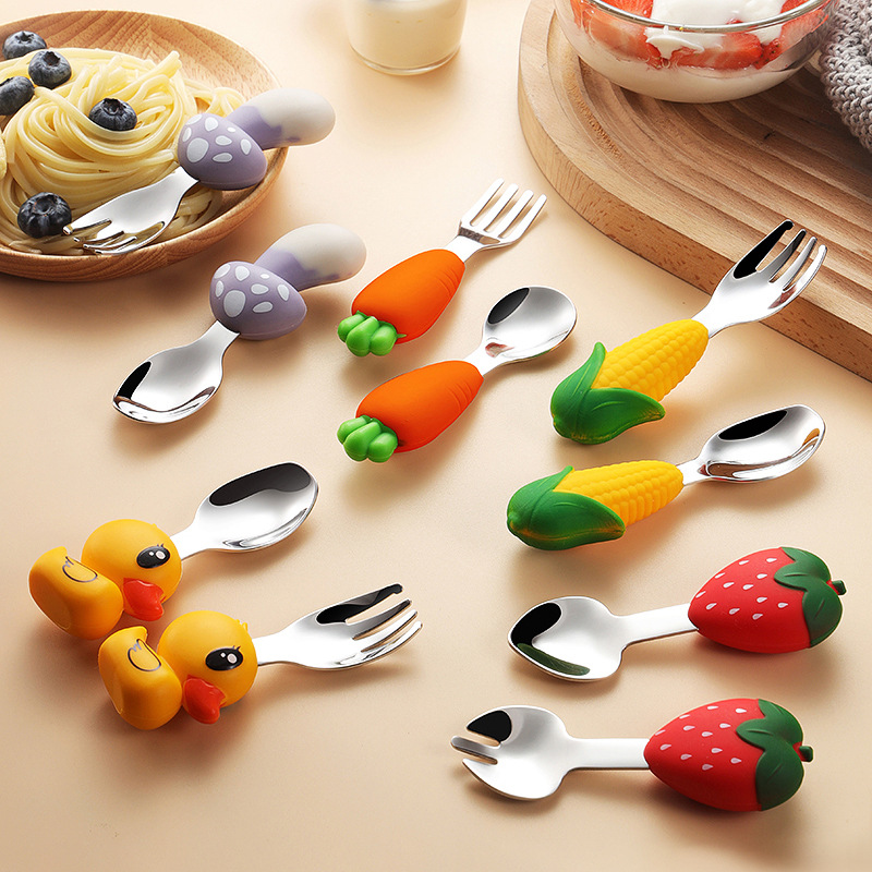 Baby Food Quantity - 304 Stainless Steel Children's Tableware Baby