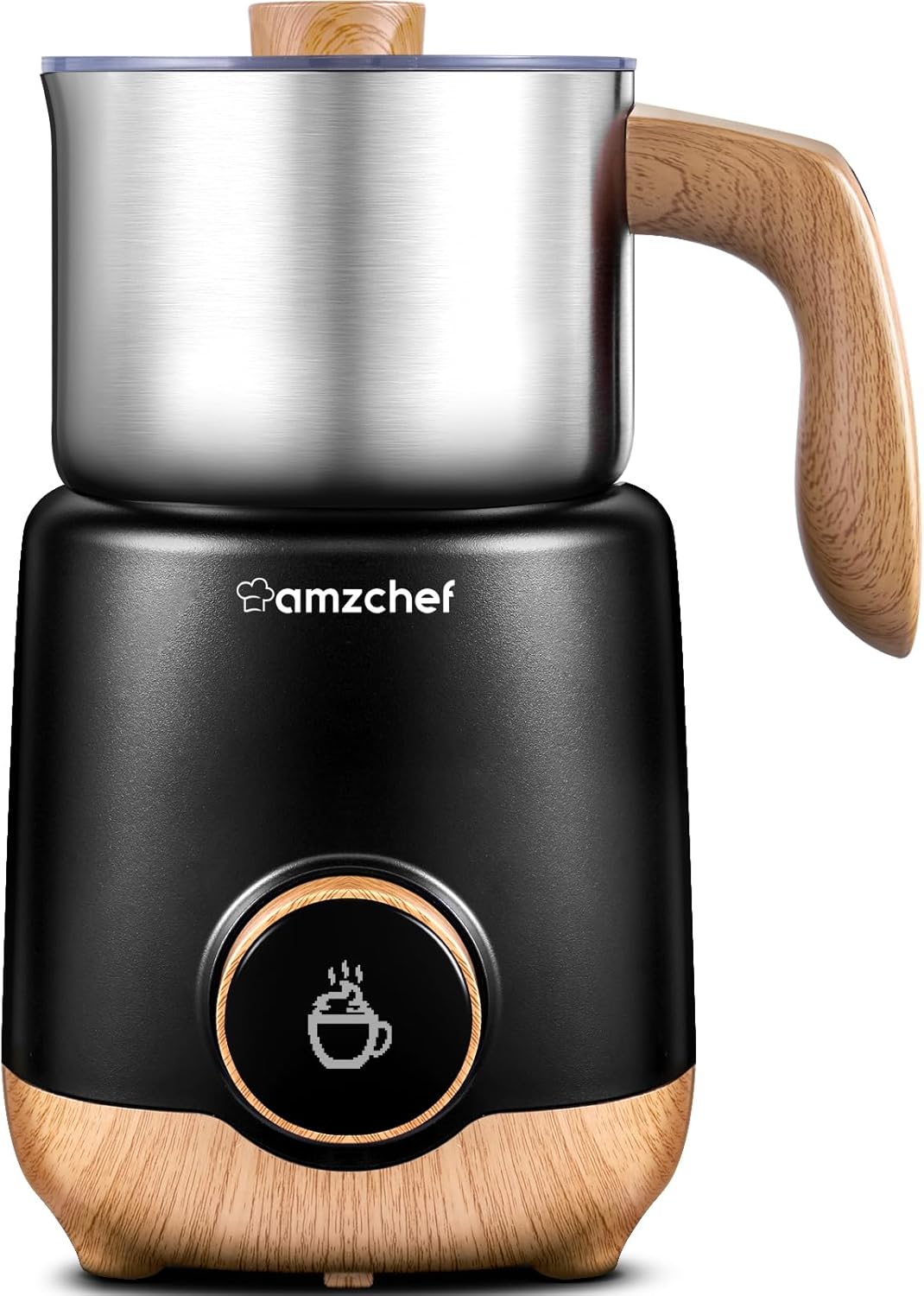 Baby Food Steamer - 8-in-1 Automatic Milk Frother Steamer, 550W