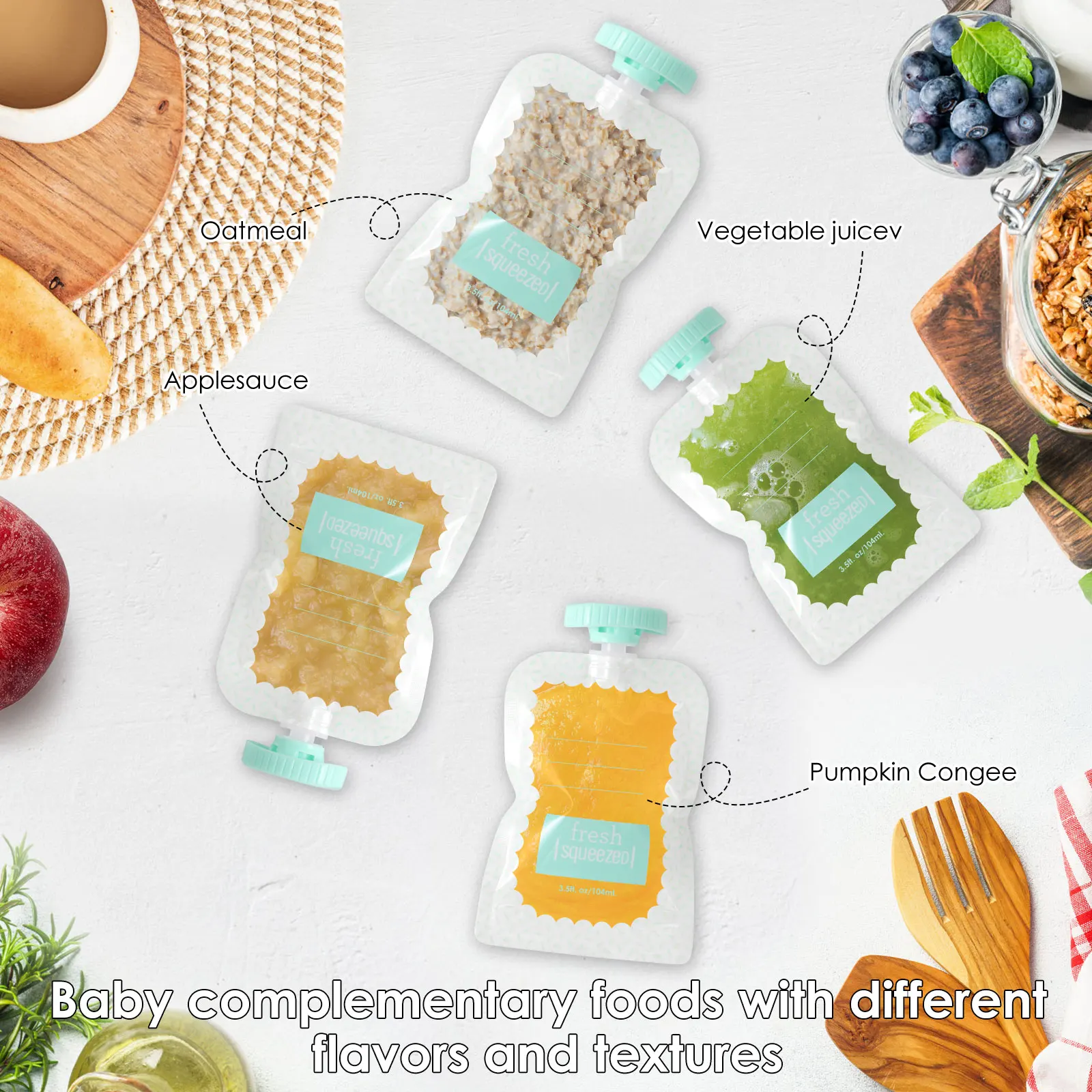 Squeeze Station for Baby Reusa – Baby Food Pouches Reusable Bewertung und Preis