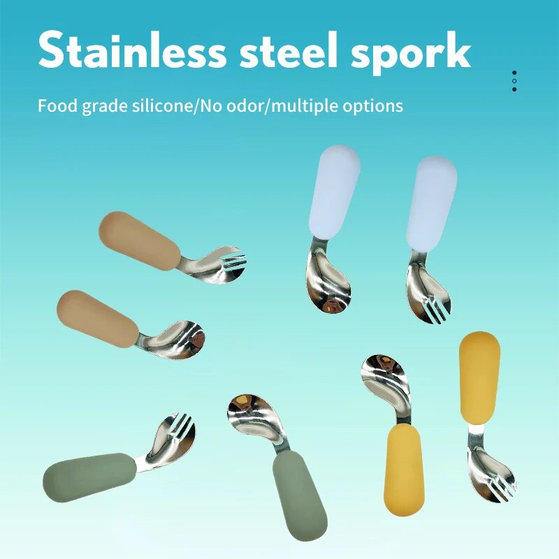 Baby Spoon Fork Set 316 Stainl – Baby Food Quantity Bewertung und Preis
