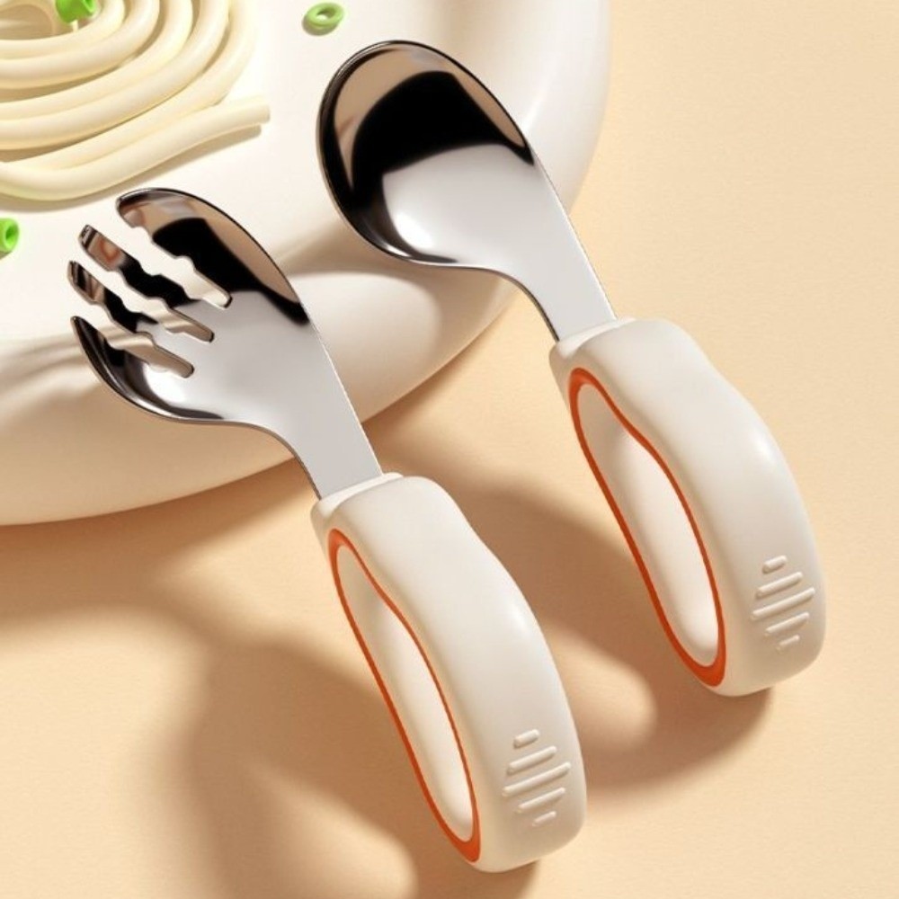 Silicone Baby Fork and Spoon S – Self Feed Spoon Bewertung und Preis