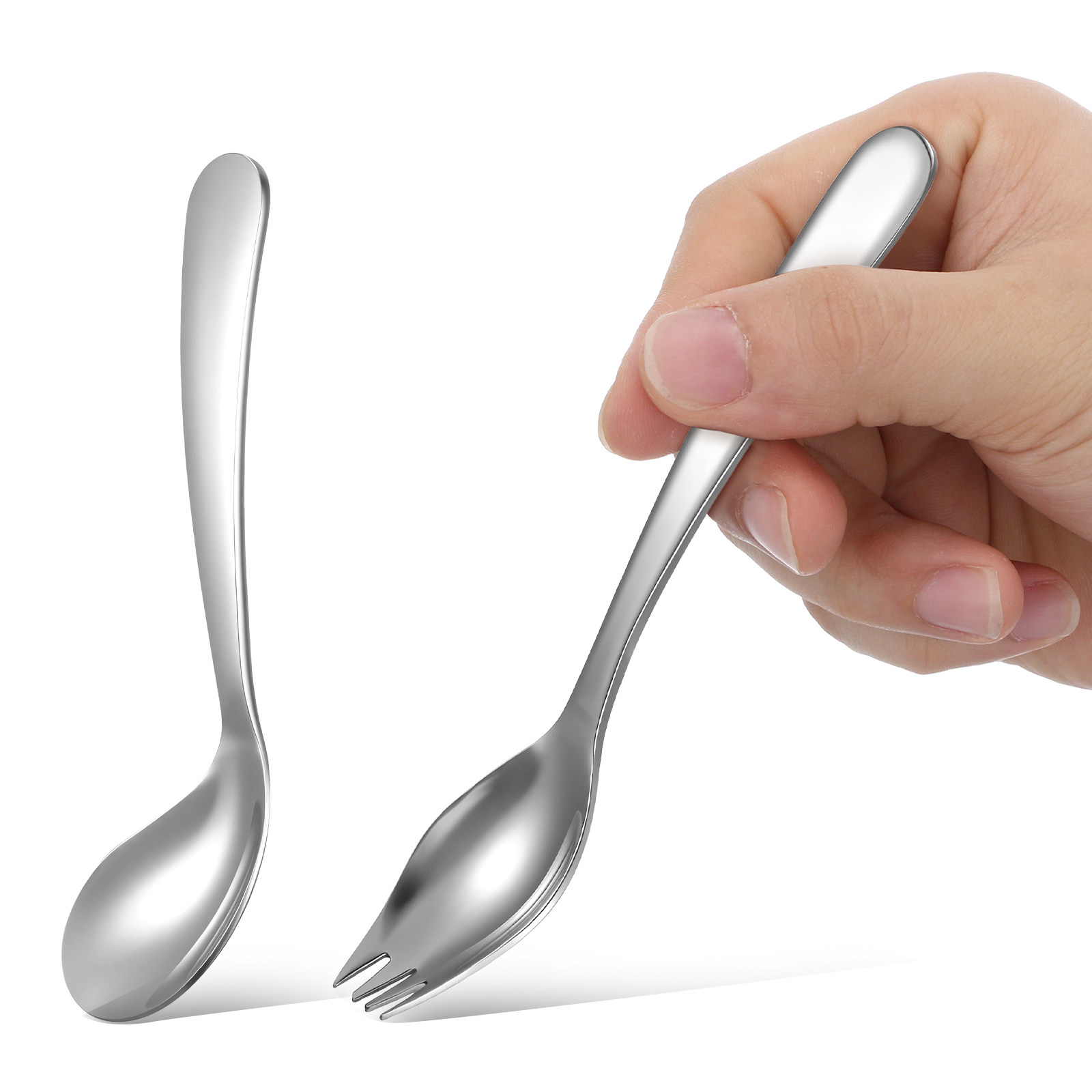 1Set Angled Feeding Spoon Meta – Self Feed Spoon Bewertung und Preis