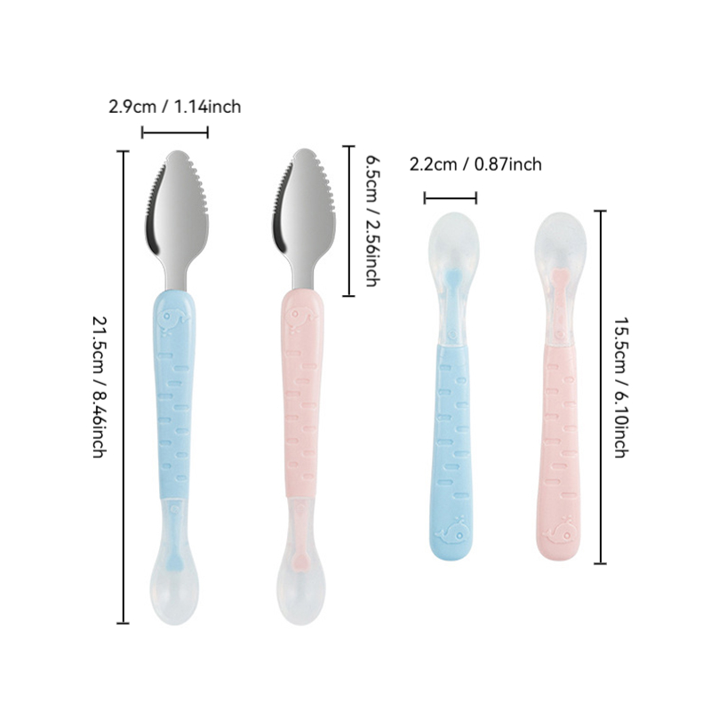 Baby Food Scraper Spoon - Dual – Baby Food Apple Bewertung und Preis