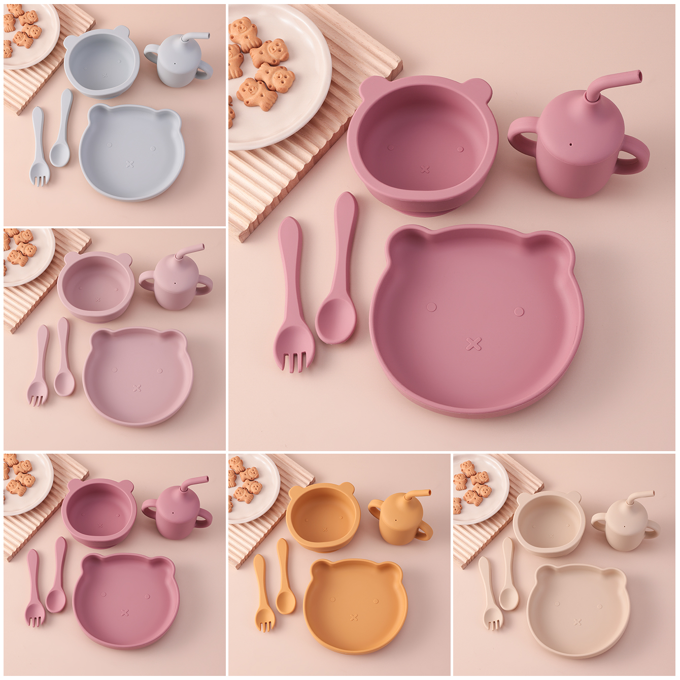 Color Kids 5PCS Silicone Feedi – Baby Food Kit Bewertung und Preis