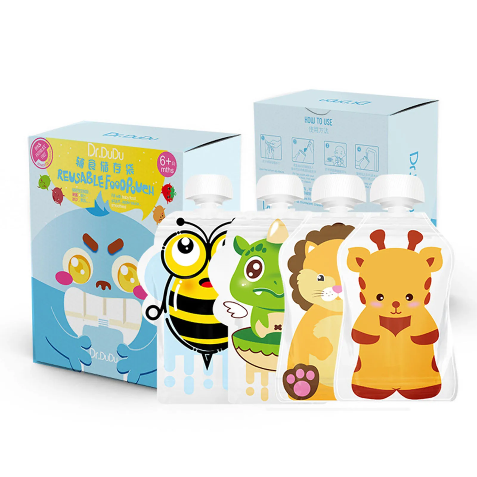8pcs Baby Complementary Food B – Baby Food Pouches Reusable Bewertung und Preis