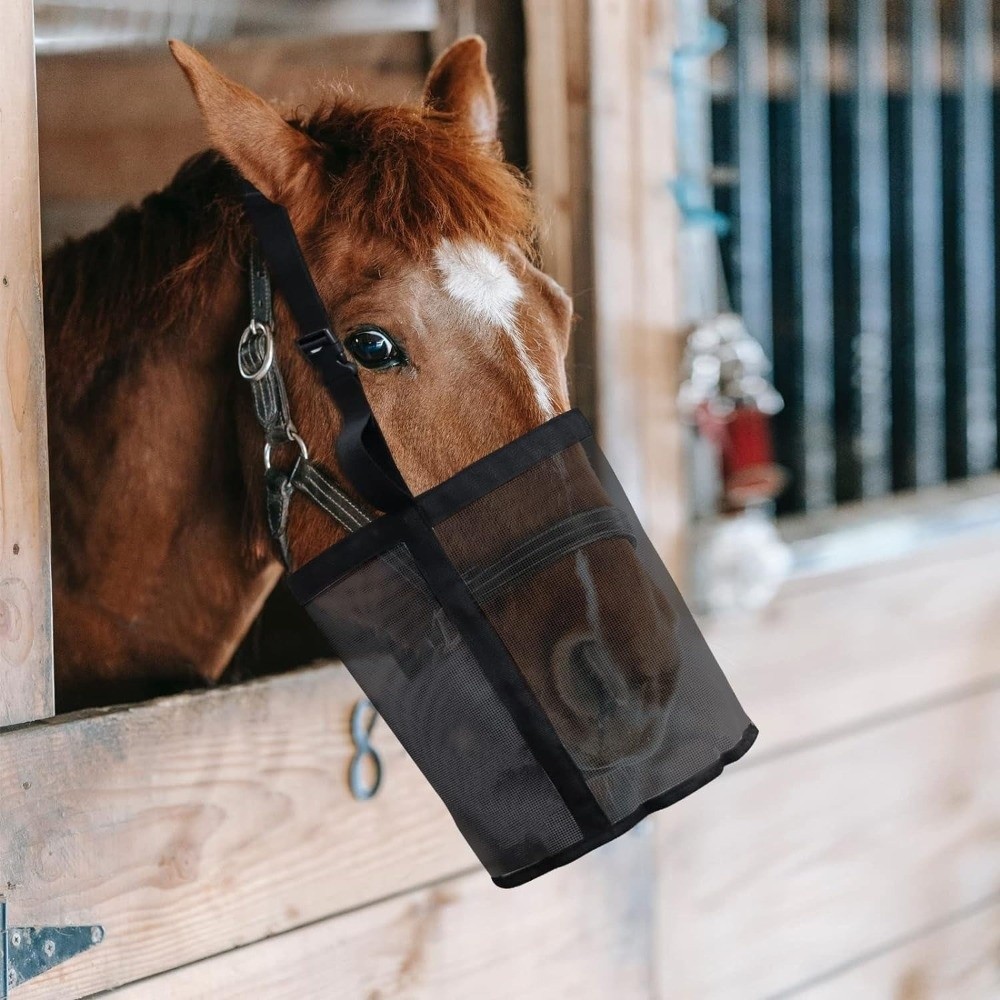 Portable Leak-Proof Horse Feed – Mesh Feeder Bag Bewertung und Preis