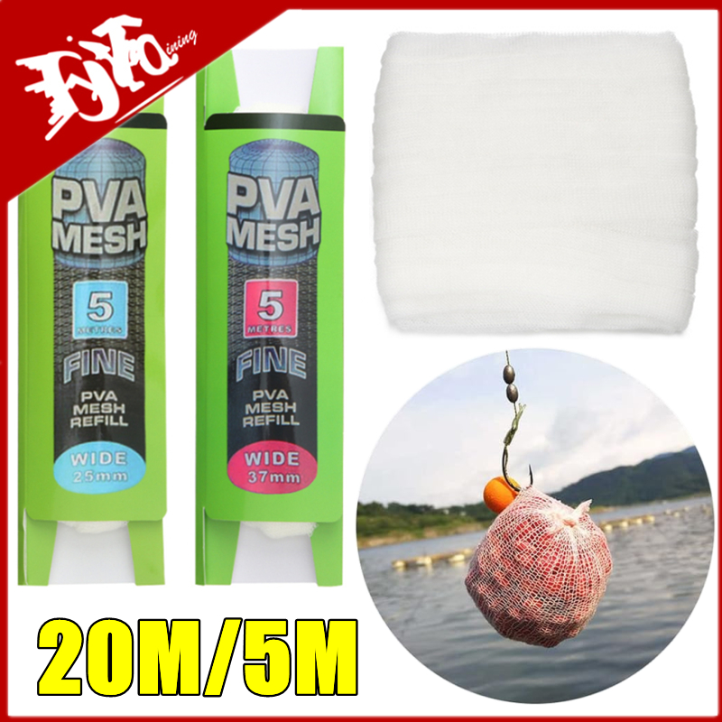 New 20m/5m PVA Fishing Mesh PV – Mesh Feeder Bag Bewertung und Preis