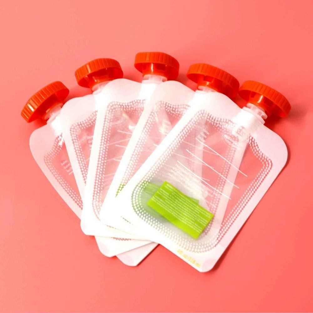 Food Squeeze Bag 10Pcs Baby Fo – Baby Food Pouches Reusable Bewertung und Preis