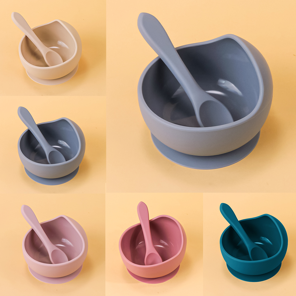 2PC Silicone Sucker Bowl Feedi – Baby Food Quantity Bewertung und Preis