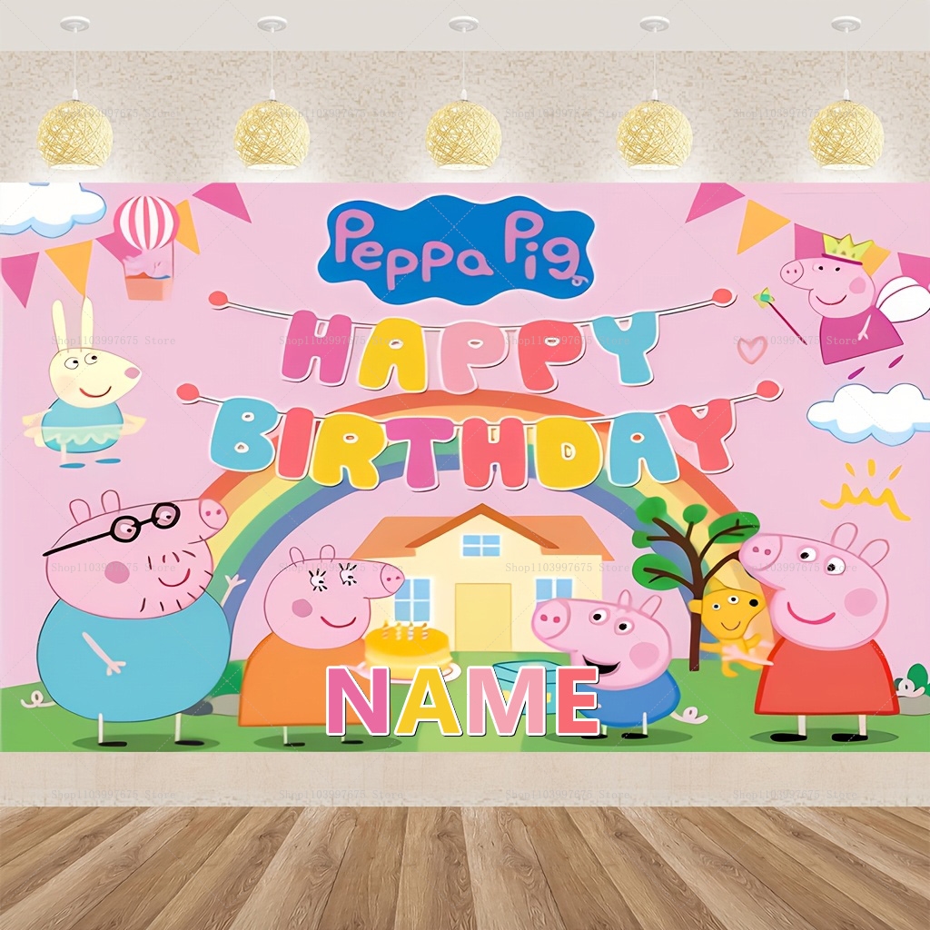 Custom Name Cartoon Peppa Pig  – Baby Food Recipes Bewertung und Preis