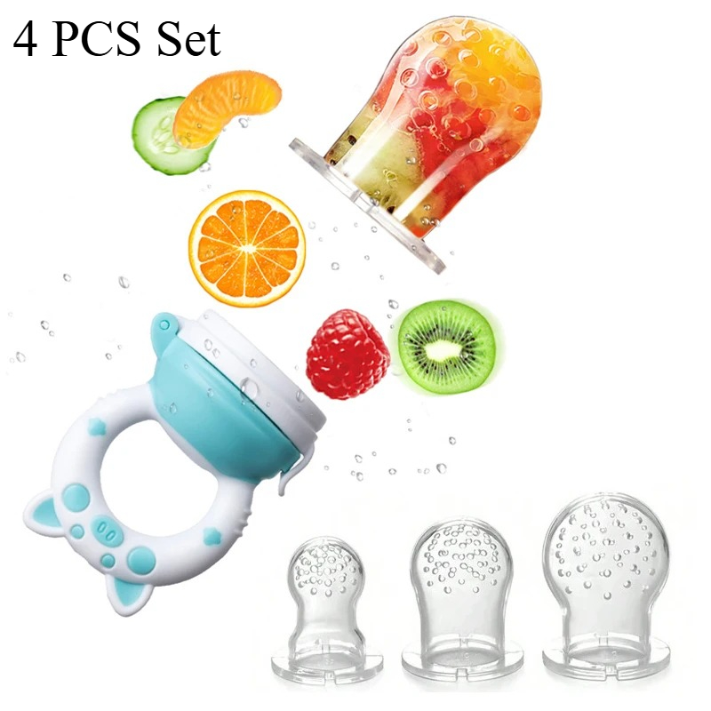 4pcs/set Silicone Fruit & Vege – Baby Food Quantity Bewertung und Preis