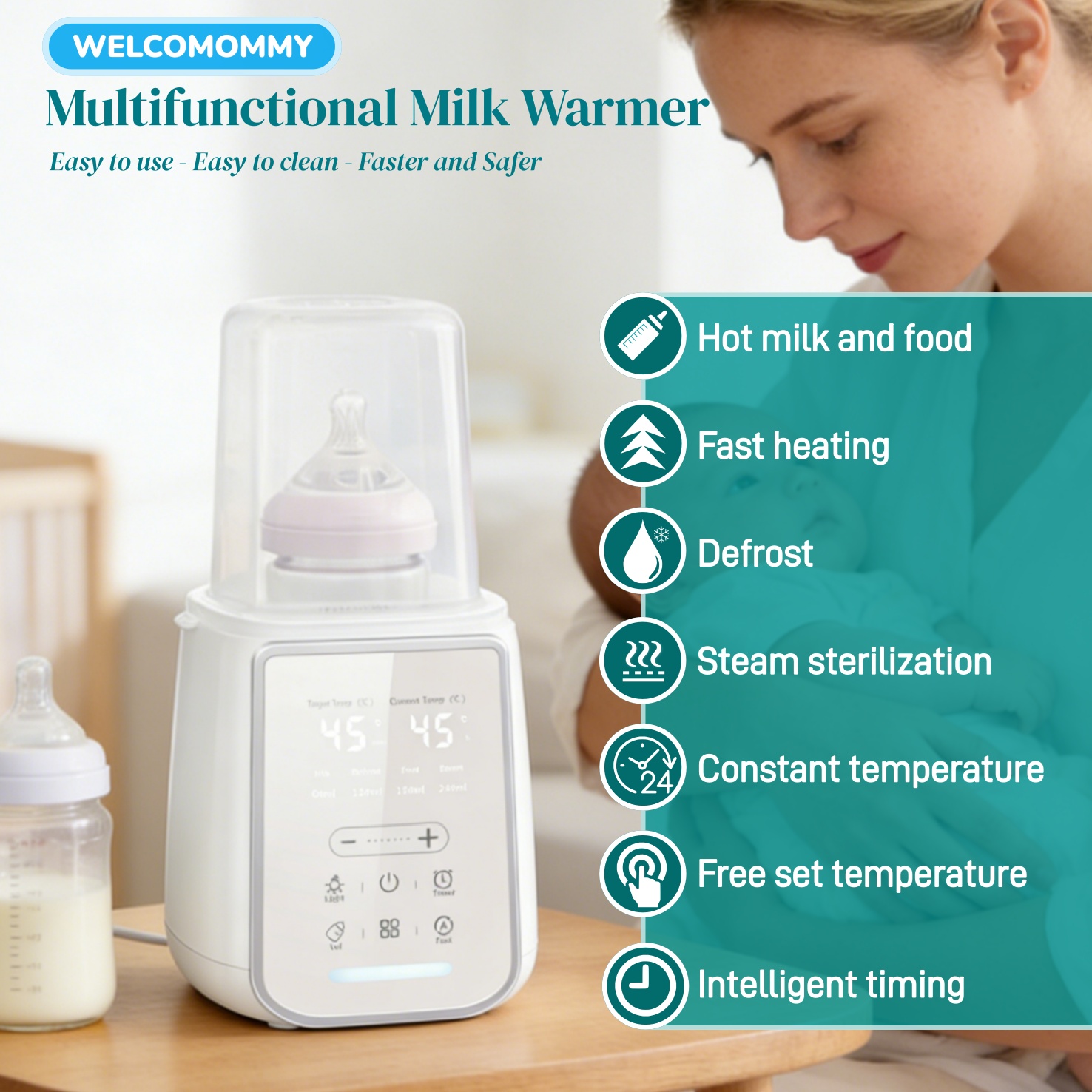 8In1 Baby Bottle Breast Milk W – Dry Food Baby Bewertung und Preis