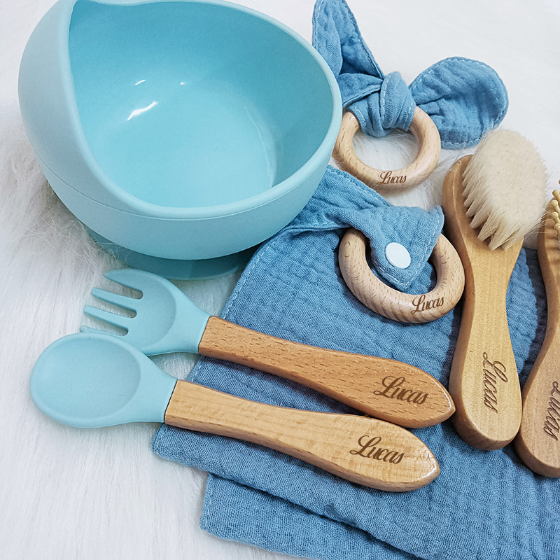 7PCS/Set Personalized Name Bab – Baby Food Quantity Bewertung und Preis