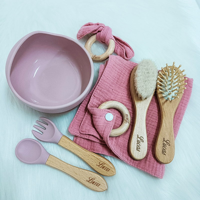 7PCS/Set Personalized Name Bab – Baby Food Quantity Bewertung und Preis