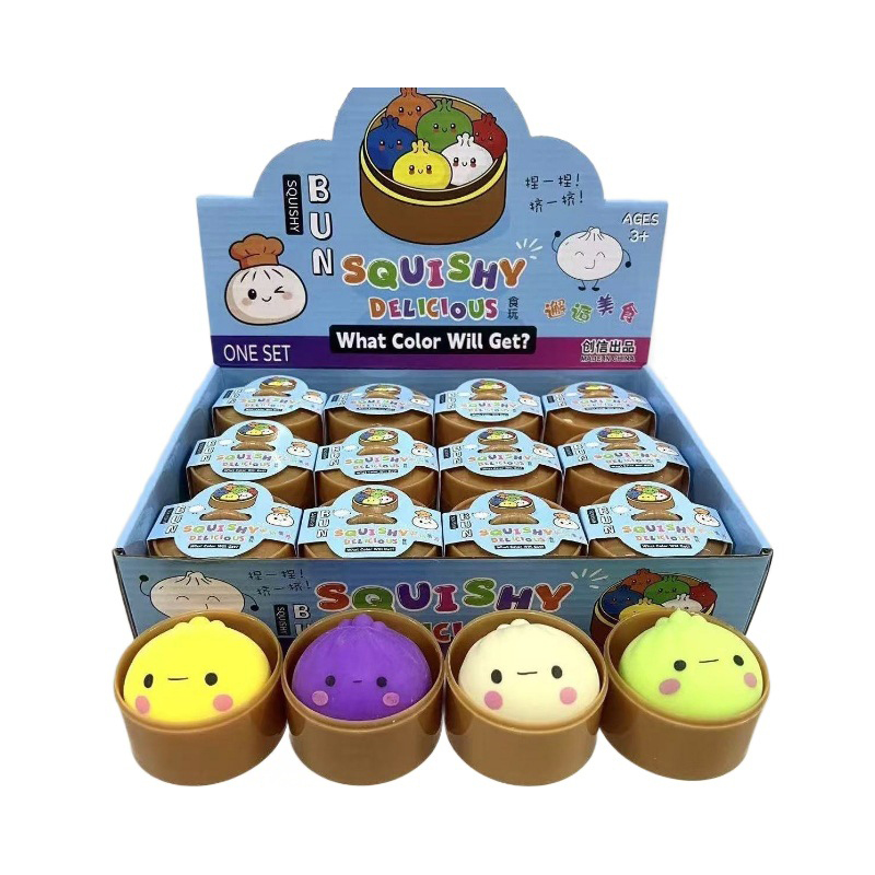 Multicolor Smiley Bun Squishy  – Baby Food Steamer Bewertung und Preis