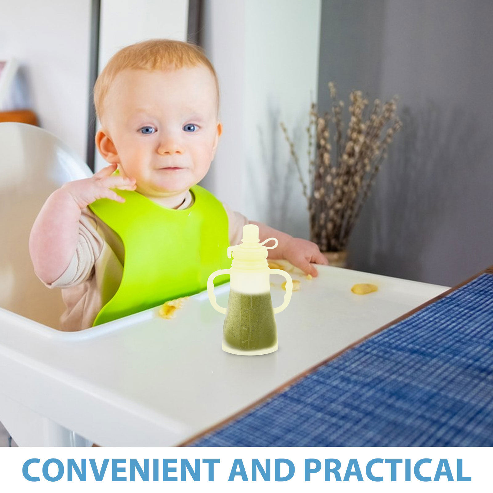 Refillable Silicone Baby Food  – Baby Food Pouches Reusable Bewertung und Preis