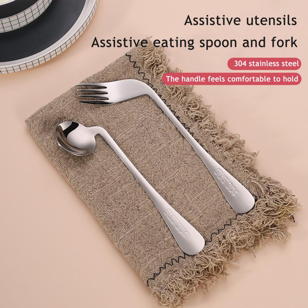 Stainless Steel Elbow Spoon El – Self Feed Spoon Bewertung und Preis