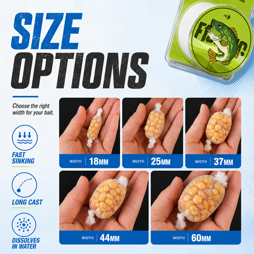 ZUKIBO NEW PVA Bait Feeder Bag – Mesh Feeder Bag Bewertung und Preis