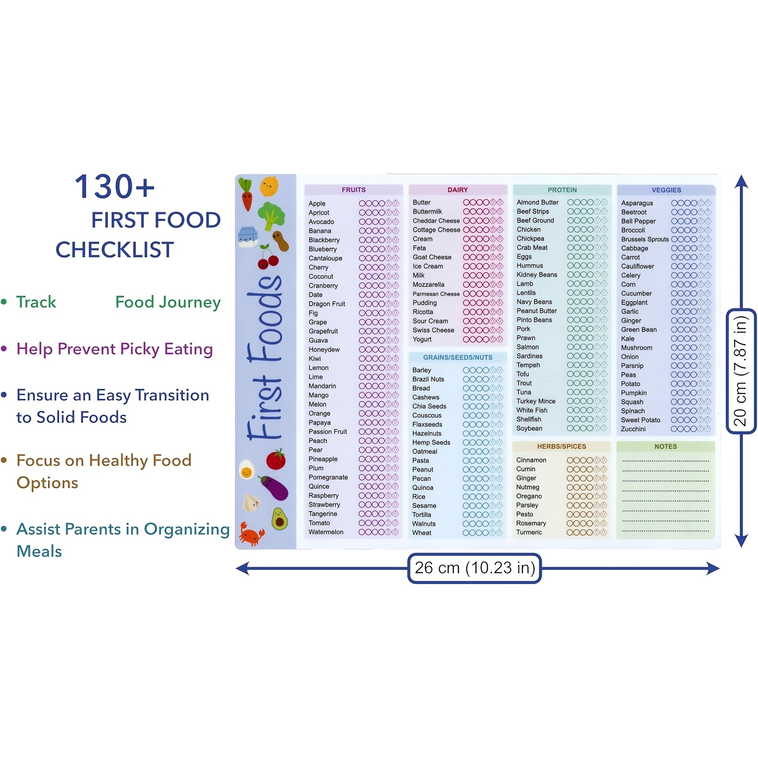 Baby First Foods Tracker, High – Dry Food Baby Bewertung und Preis