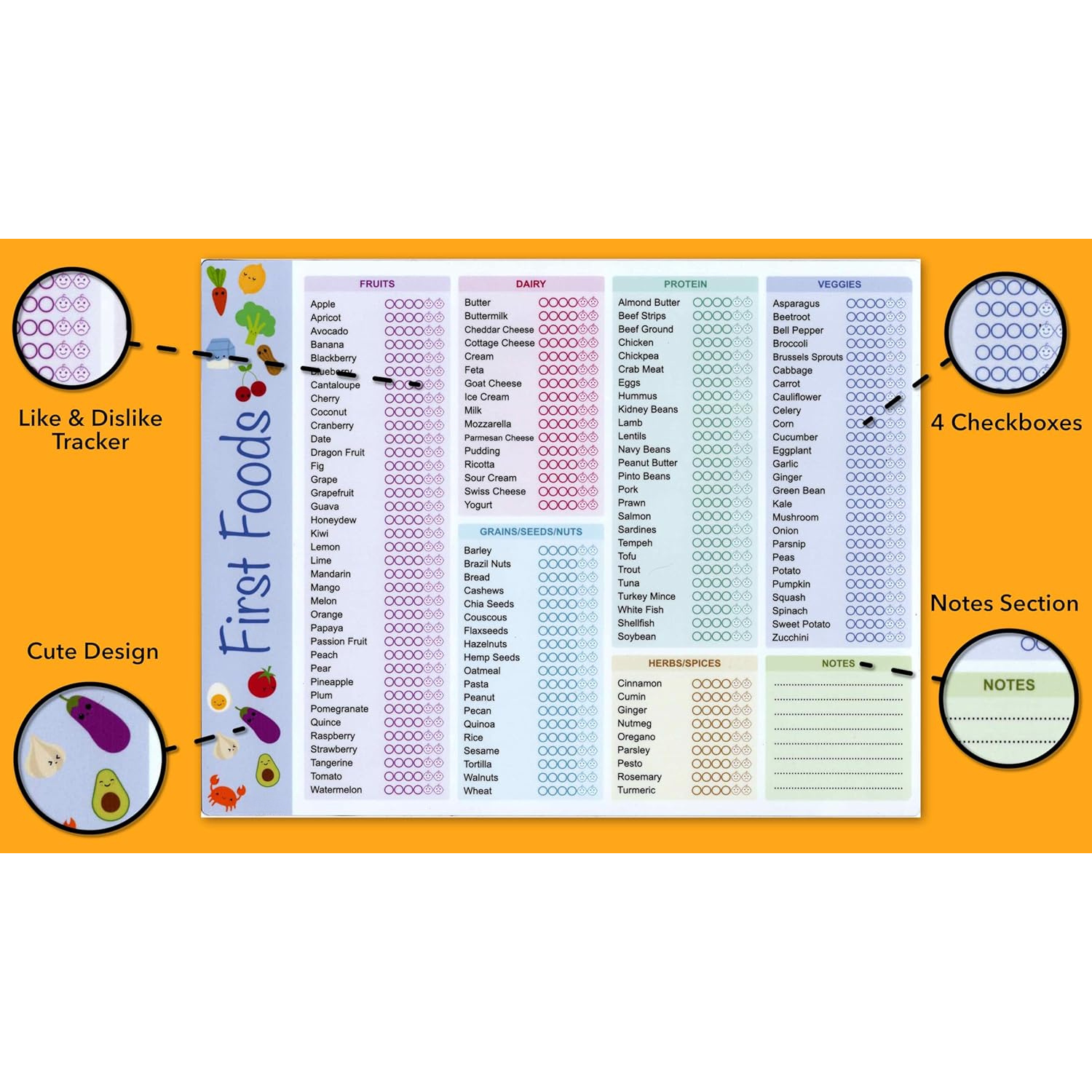 Baby First Foods Tracker, High – Dry Food Baby Bewertung und Preis