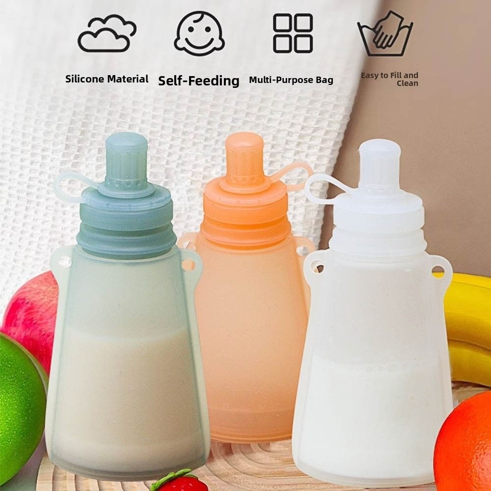 BPA Free Silicone Baby Food Po – Baby Food Pouches Reusable Bewertung und Preis