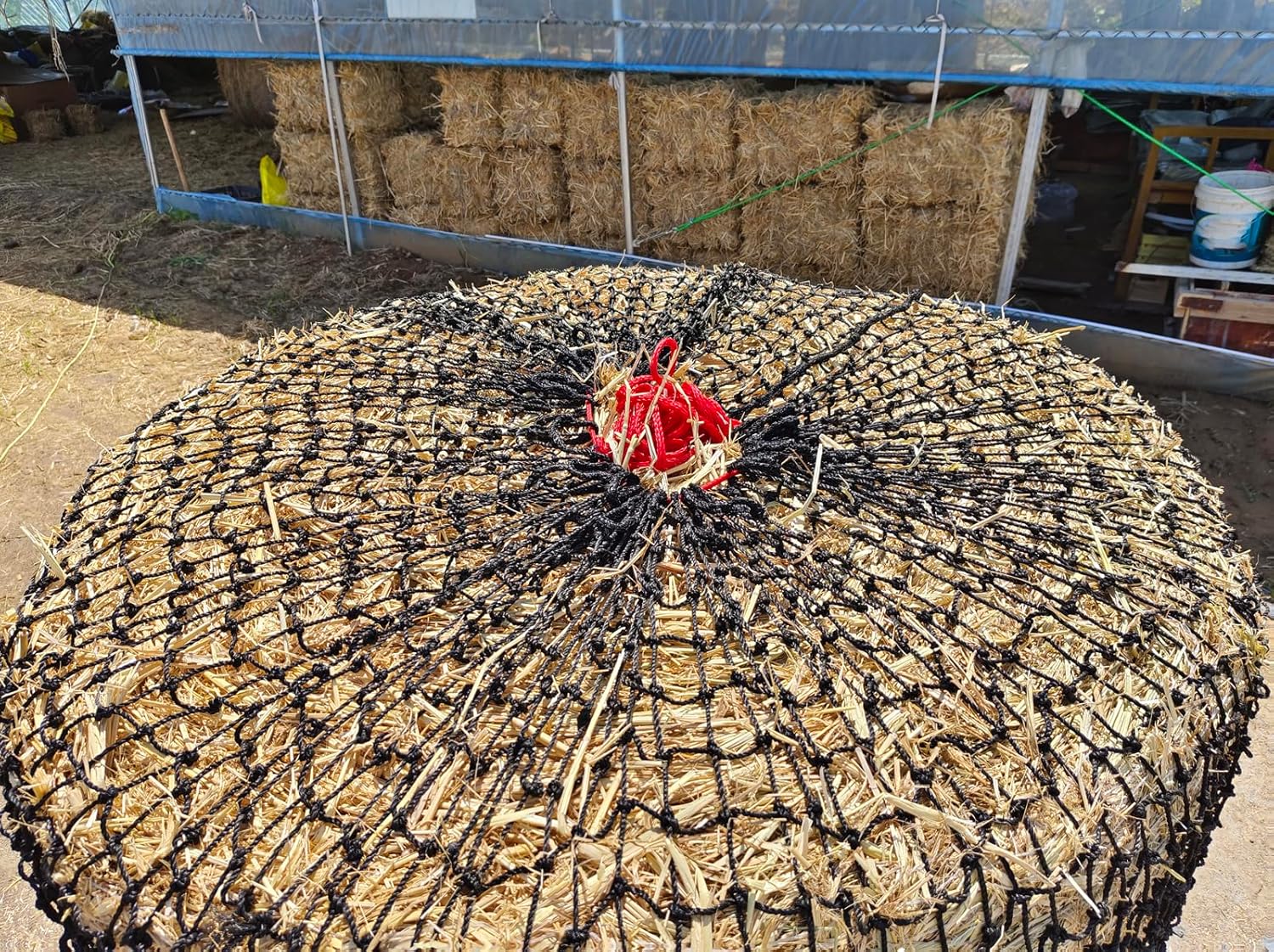 Large Mesh Slow Feed Hay Net H – Mesh Feeder Bag Bewertung und Preis