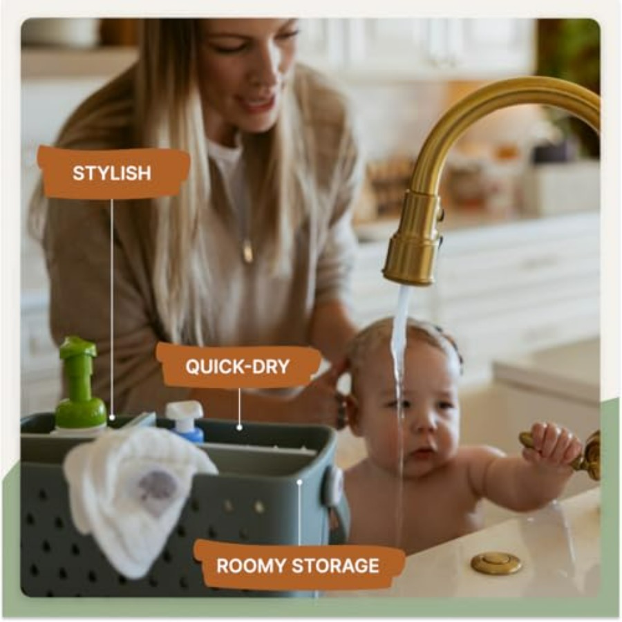 Parker Baby Bath Caddy BPA Fre – Dry Food Baby Bewertung und Preis