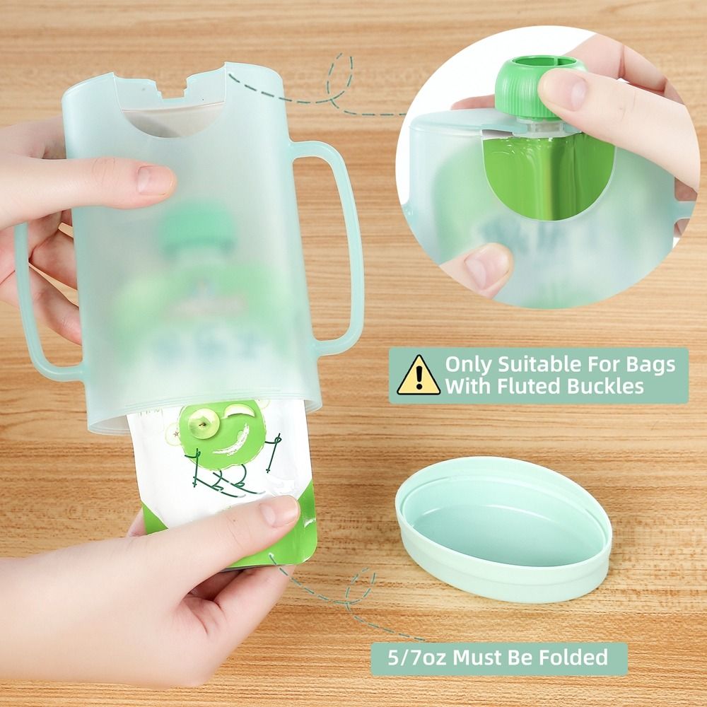 Plastic Squeeze Pouch Holder C – Baby Food Pouches Reusable Bewertung und Preis