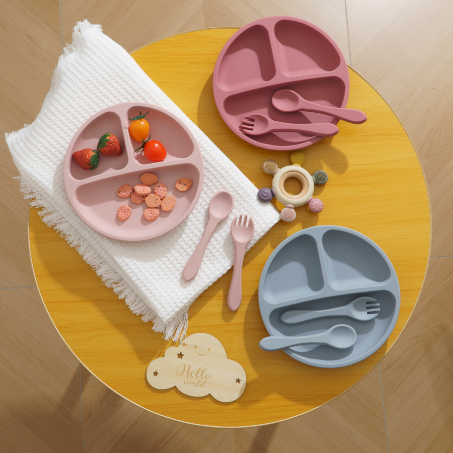 3PCS Children's Tableware Set  – Baby Food Quantity Bewertung und Preis