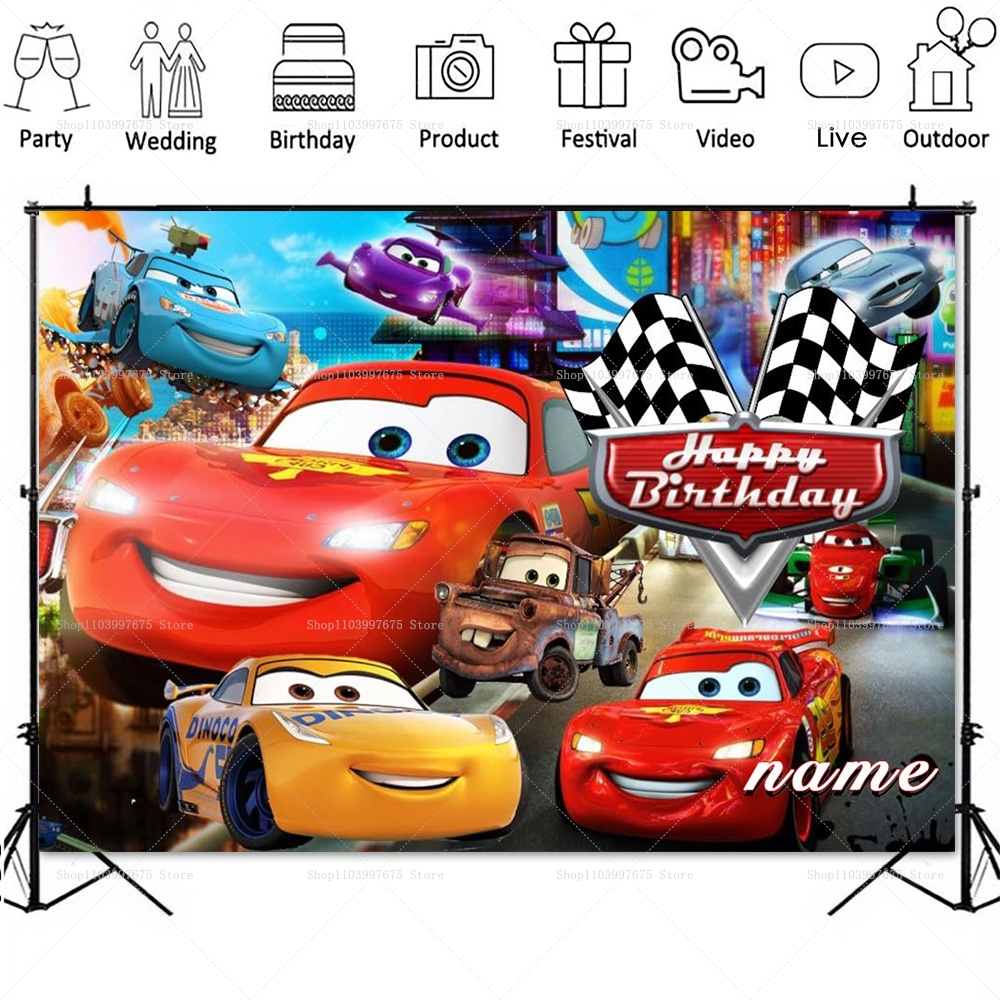 Lightning McQueen Backdrops Ch – Baby Food Recipes Bewertung und Preis