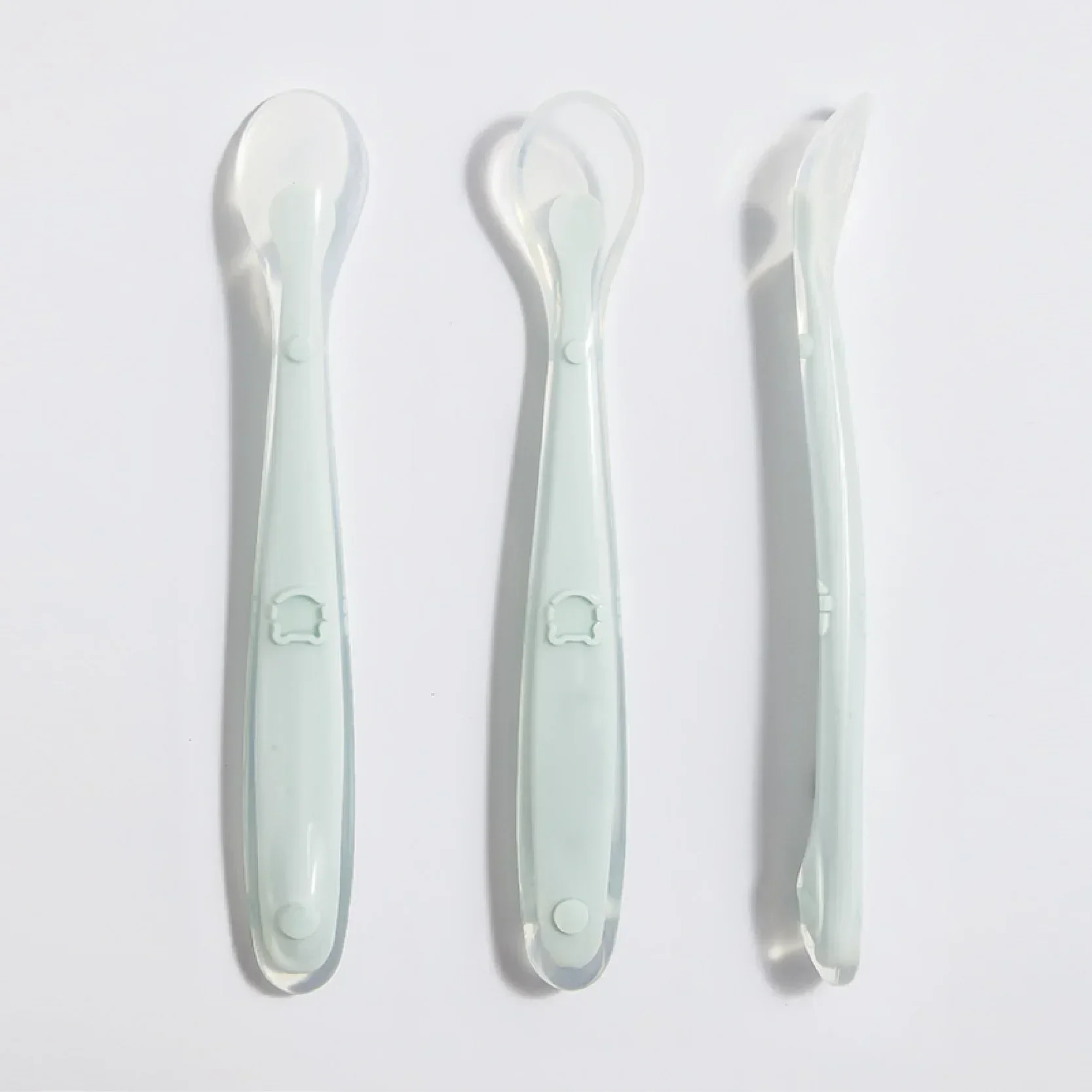 Soft Silicone Baby Spoon Toddl – Baby Food Quantity Bewertung und Preis