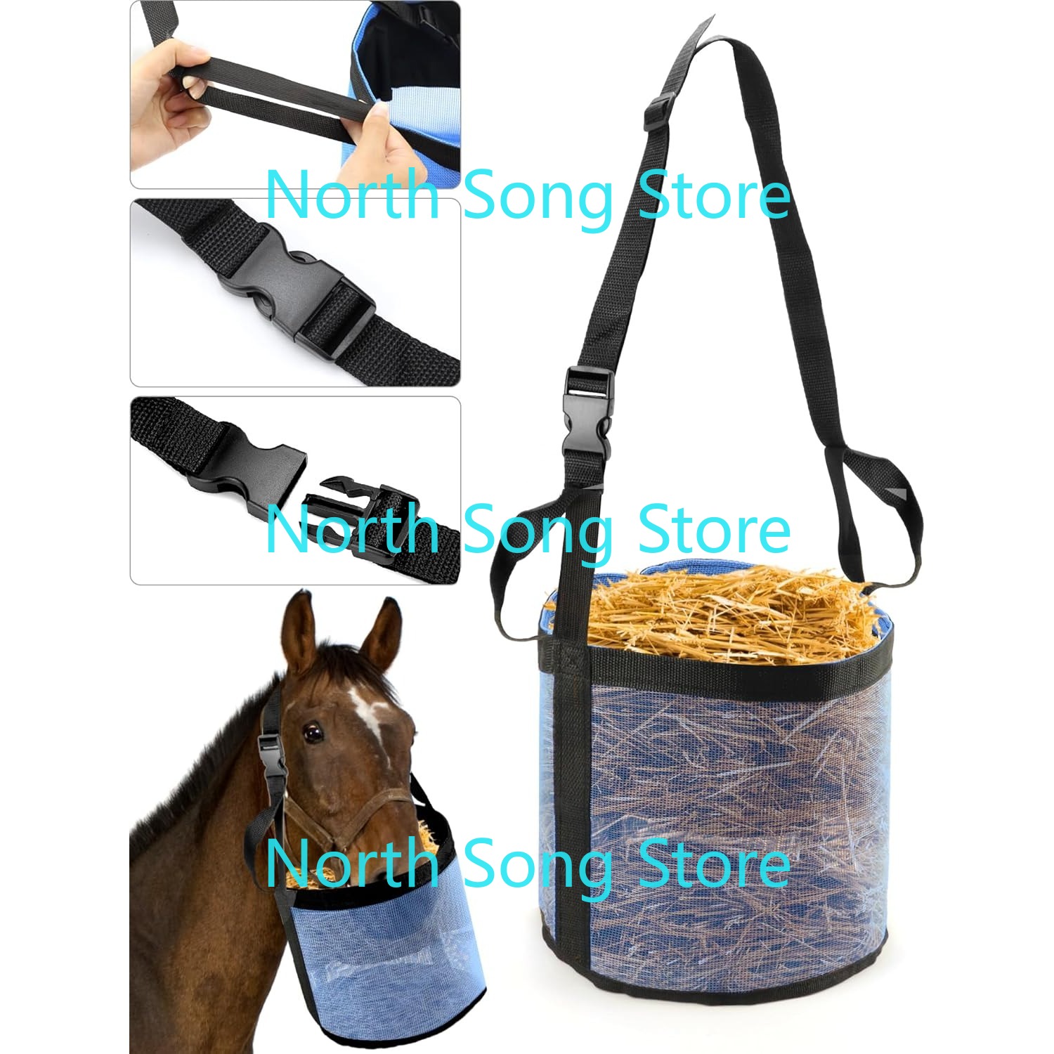 2 Pack Horse Feed Bag for Grai – Mesh Feeder Bag Bewertung und Preis