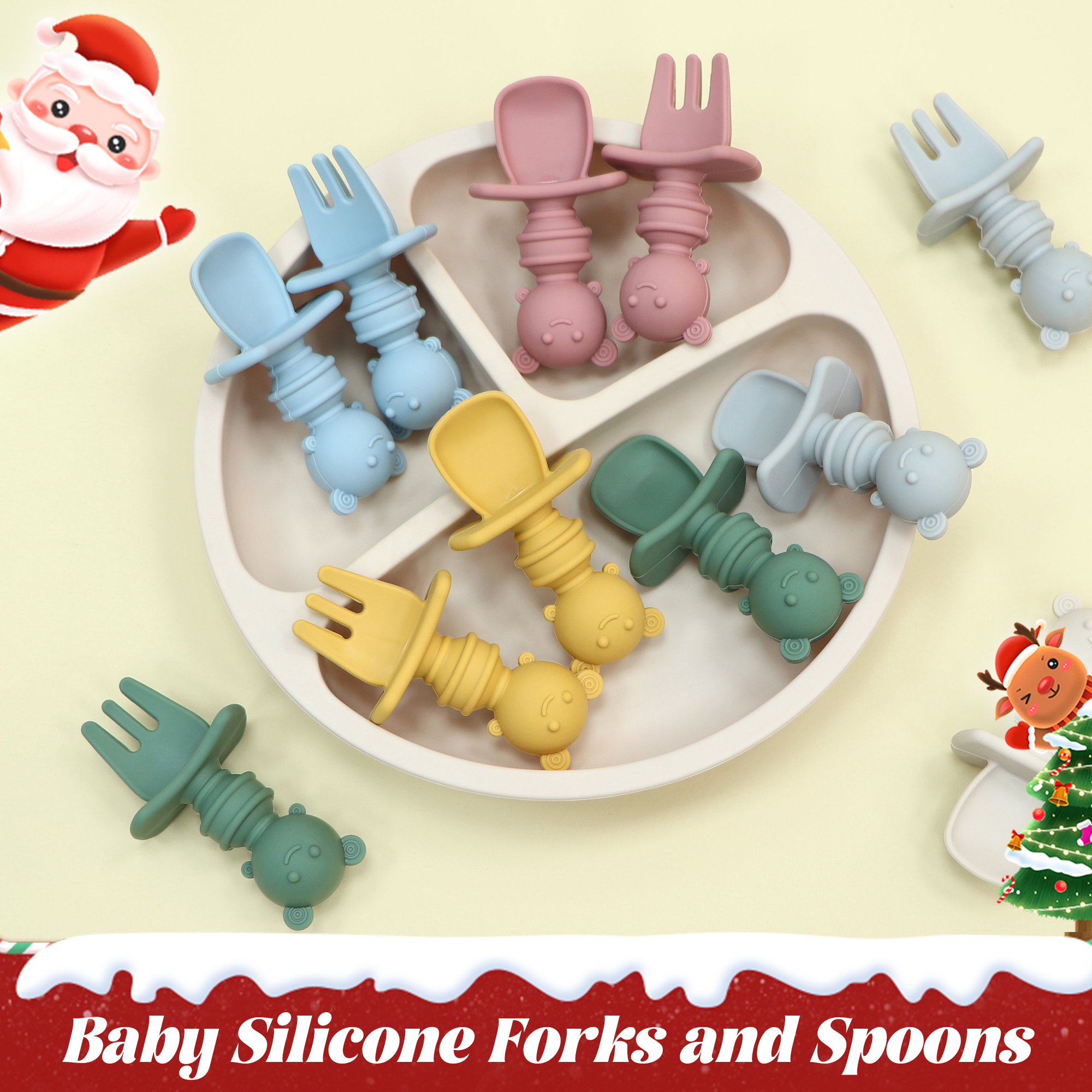 2-piece self-feeding spoon wit – Self Feed Spoon Bewertung und Preis