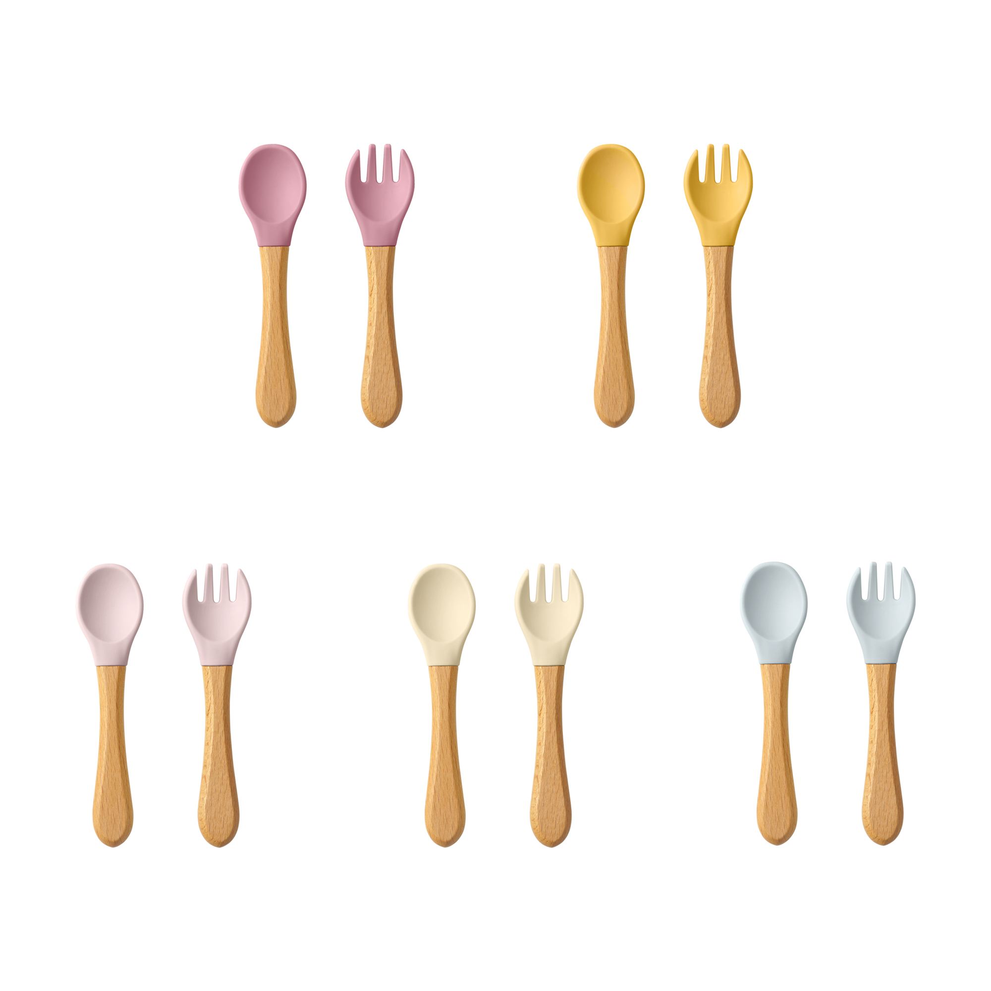 2PCS Baby Learning Spoons Uten – Baby Food Quantity Bewertung und Preis