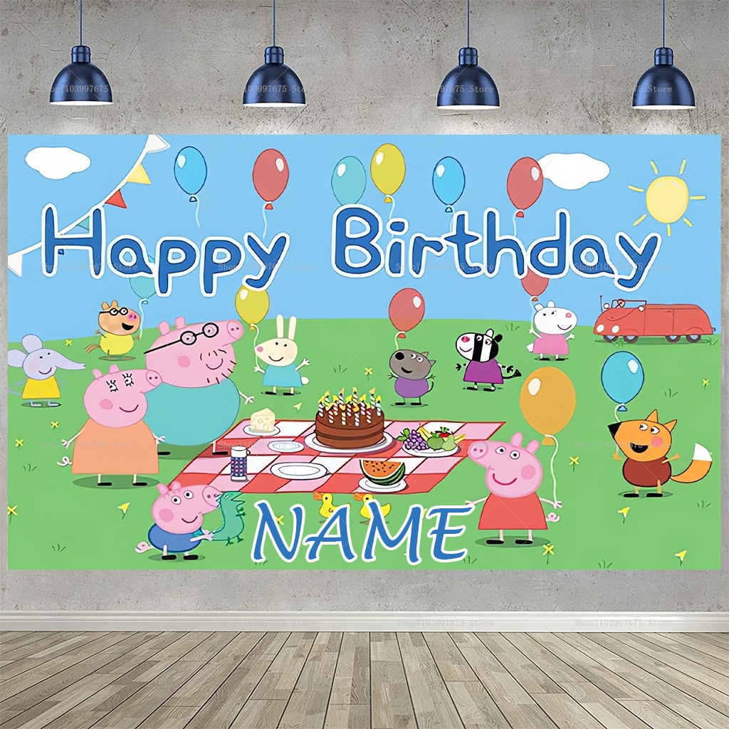 Custom Name Cartoon Peppa Pig  – Baby Food Recipes Bewertung und Preis
