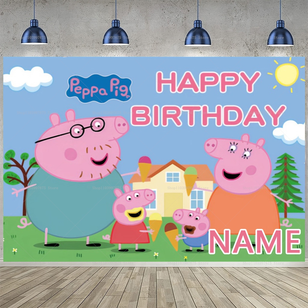 Custom Name Cartoon Peppa Pig  – Baby Food Recipes Bewertung und Preis