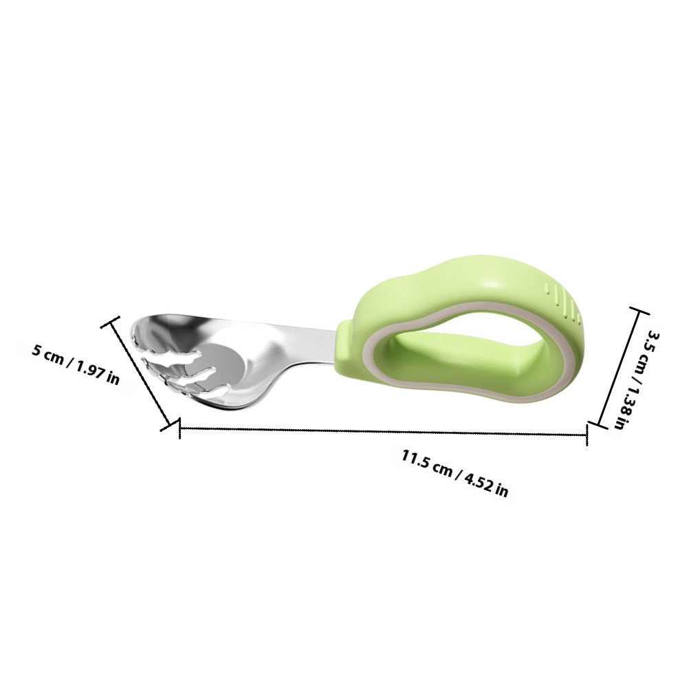 1Set Children Training Fork Sp – Self Feed Spoon Bewertung und Preis