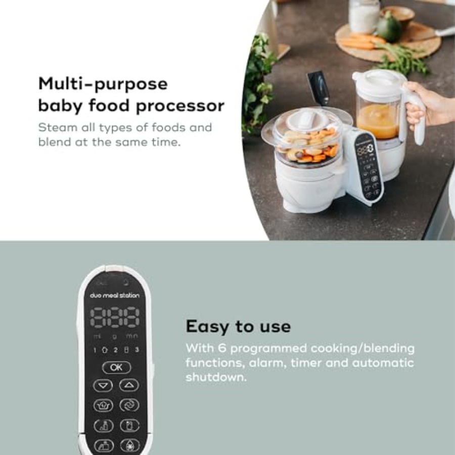 Duo Meal Station 6-in-1: Multi – Baby Food Steamer Bewertung und Preis