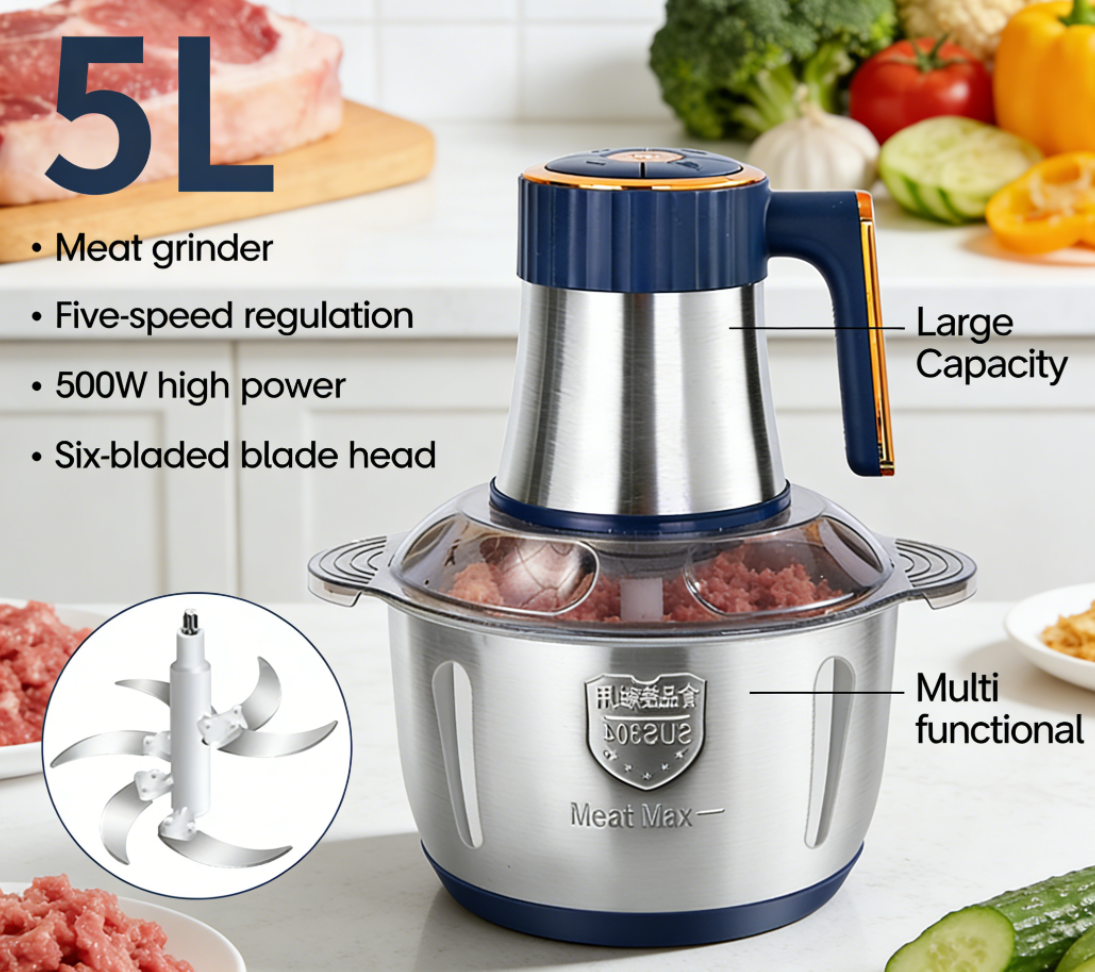 High-grade 5L 304 Stainless St – Baby Food Chopper Bewertung und Preis