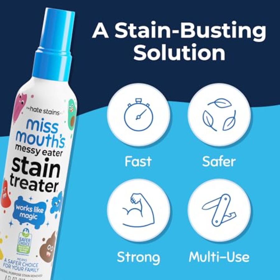 Miss Mouth's Messy Eater Stain – Dry Food Baby Bewertung und Preis