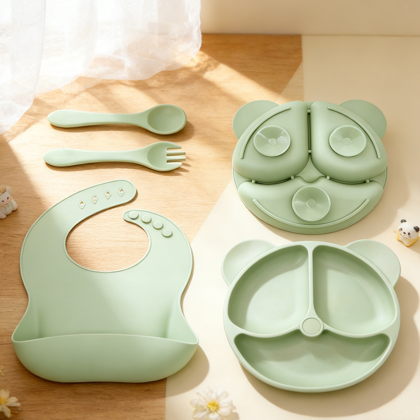 4PCS Baby Feeding Set with Bib – Baby Food Chopper Bewertung und Preis