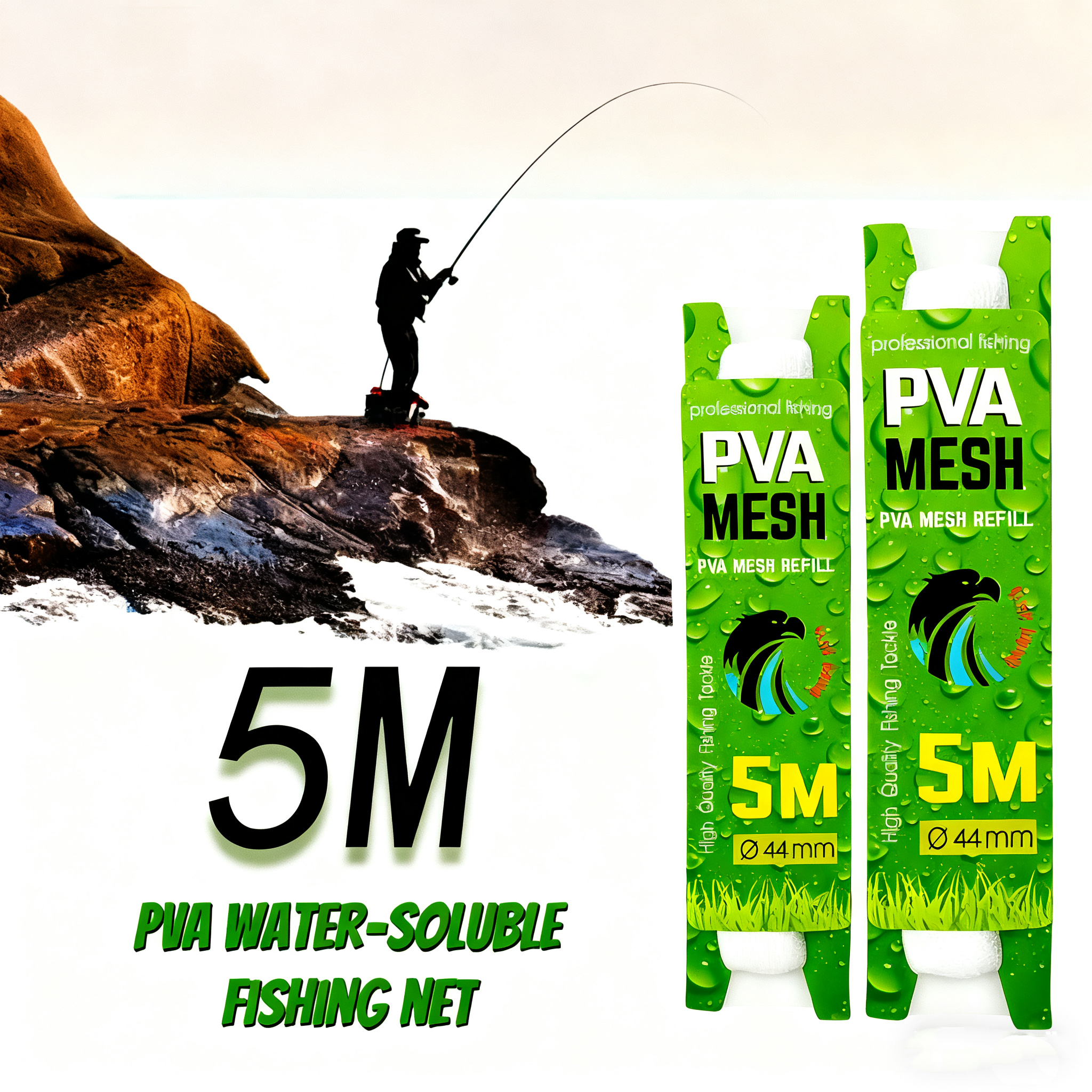 5M PVA Mesh Water-soluble Fish – Mesh Feeder Bag Bewertung und Preis