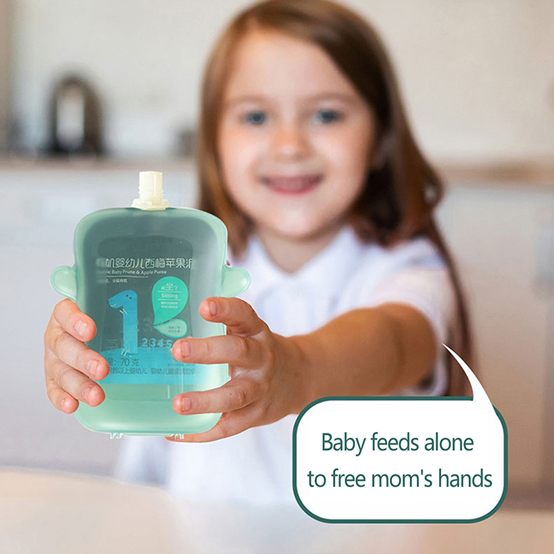Self-Feeding Baby Food Pouch H – Baby Food Pouches Reusable Bewertung und Preis